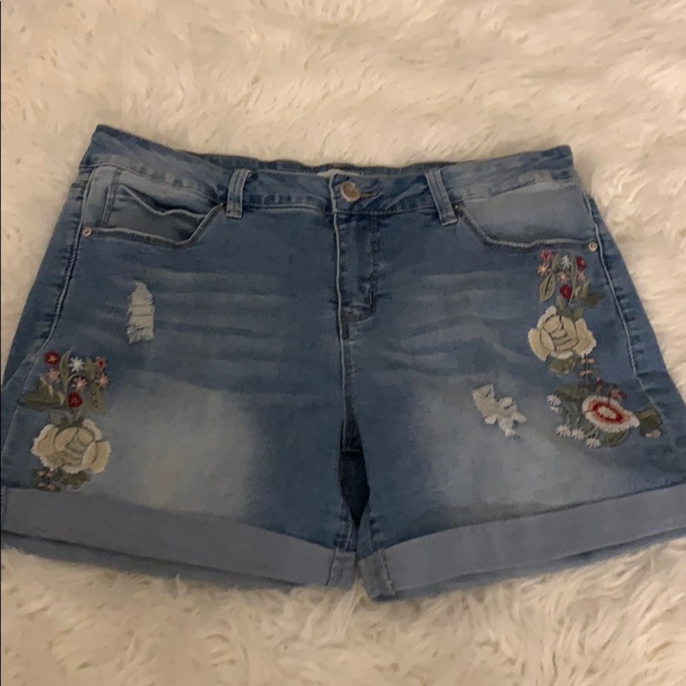 jean shorts
